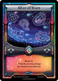 Altar of Stars | Divine Champions: Sunstrike Starter Decks | R | Normal | #SST-SD101