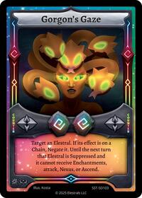 Gorgon's Gaze | Divine Champions: Sunstrike Starter Decks | R | Normal | #SST-SD103