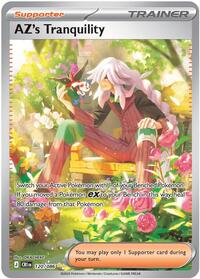 AZ's Tranquility - 120/086 | ME04: Chaos Rising | Special Illustration Rare | Holofoil | #120/086