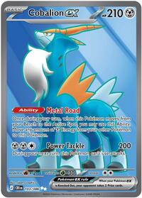 Cobalion ex - 103/086 | ME04: Chaos Rising | Ultra Rare | Holofoil | #103/086