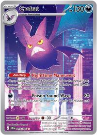 Crobat - 093/086 | ME04: Chaos Rising | Illustration Rare | Holofoil | #093/086