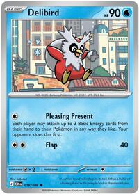Delibird | ME04: Chaos Rising | Uncommon | Normal | #018/086