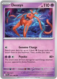 Deoxys - 031/086 | ME04: Chaos Rising | Uncommon | Normal | #031/086