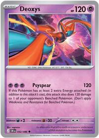 Deoxys - 032/086 | ME04: Chaos Rising | Uncommon | Normal | #032/086