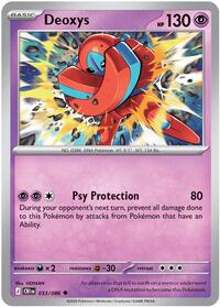 Deoxys - 033/086 | ME04: Chaos Rising | Uncommon | Normal | #033/086