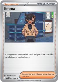 Emma - 077/086 | ME04: Chaos Rising | Uncommon | Reverse Holofoil | #077/086