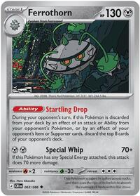Ferrothorn | ME04: Chaos Rising | Uncommon | Reverse Holofoil | #063/086