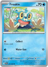 Froakie - 020/086 | ME04: Chaos Rising | Common | Reverse Holofoil | #020/086