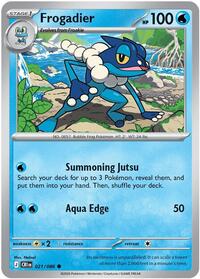 Frogadier - 021/086 | ME04: Chaos Rising | Common | Normal | #021/086