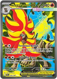 Mega Pyroar ex - 099/086 | ME04: Chaos Rising | Ultra Rare | Holofoil | #099/086