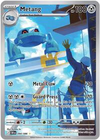 Metang - 094/086 | ME04: Chaos Rising | Illustration Rare | Holofoil | #094/086