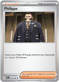 Philippe - 079/086 | ME04: Chaos Rising | Uncommon | Reverse Holofoil | #079/086