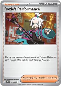 Roxie's Performance - 081/086 | ME04: Chaos Rising | Uncommon | Normal | #081/086