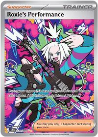 Roxie's Performance - 121/086 | ME04: Chaos Rising | Special Illustration Rare | Holofoil | #121/086
