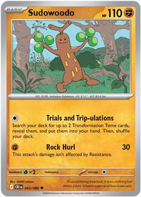 Sudowoodo | ME04: Chaos Rising | Uncommon | Normal | #043/086