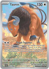 Tauros - 096/086 | ME04: Chaos Rising | Illustration Rare | Holofoil | #096/086