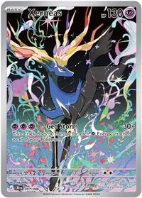 Xerneas - 091/086 | ME04: Chaos Rising | Illustration Rare | Holofoil | #091/086