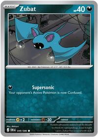Zubat | ME04: Chaos Rising | Common | Normal | #049/086