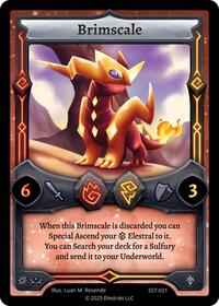 Brimscale | Divine Champions: Sunstrike | UC | Reverse Holo | #SST-021