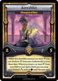 Astrabbit - Champion of Hera | Divine Champions: Sunstrike | UC | Normal | #SST-039