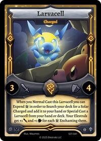Larvacell - Charged | Divine Champions: Sunstrike | C | Normal | #SST-041