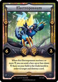 Electropossum | Divine Champions: Sunstrike | R | Holo | #SST-045