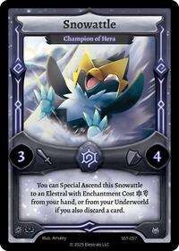 Snowattle - Champion of Hera | Divine Champions: Sunstrike | C | Normal | #SST-057