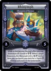 Rhinymph - Champion of Hermes | Divine Champions: Sunstrike | UC | Normal | #SST-060