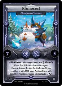Rhinosect - Champion of Hermes | Divine Champions: Sunstrike | R | Normal | #SST-061