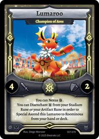 Lumaroo - Champion of Ares | Divine Champions: Sunstrike | C | Reverse Holo | #SST-070