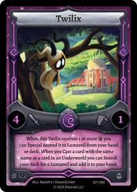 Twilix | Divine Champions: Sunstrike | UC | Reverse Holo | #SST-080