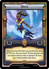 Hera | Divine Champions: Sunstrike | R | Holo | #SST-090