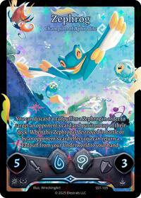 Zephrog - Champion of Aphrodite | Divine Champions: Sunstrike | R | Holo | #SST-109