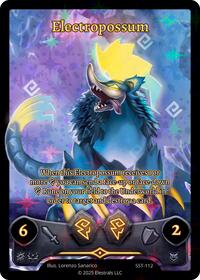 Electropossum | Divine Champions: Sunstrike | R | Holo | #SST-112