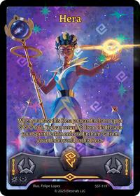 Hera | Divine Champions: Sunstrike | R | Holo | #SST-119