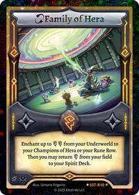 Family of Hera | Divine Champions: Sunstrike | SR | Unspecified | #SST-R10