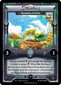Nimbug - Champion of Aeolus | Divine Champions: Sunstrike | SR | Holo | #SST-S09