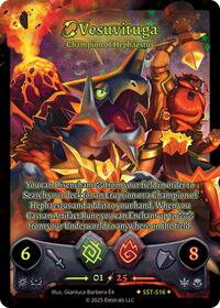 Vesuvituga - Champion of Hephaestus | Divine Champions: Sunstrike | SR | Unspecified | #SST-S16