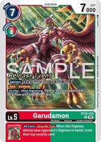 Garudamon | Dual Revolution Release Event Cards | Uncommon | Foil | #BT25-015 U