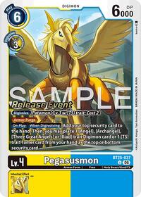 Pegasusmon | Dual Revolution Release Event Cards | Uncommon | Foil | #BT25-037 U