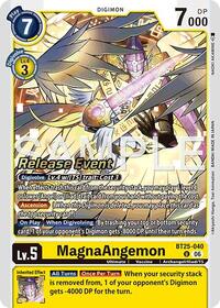 MagnaAngemon | Dual Revolution Release Event Cards | Uncommon | Foil | #BT25-040 U