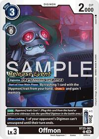 Offmon | Dual Revolution Release Event Cards | Uncommon | Foil | #BT25-061 U