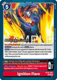 Ignition Flare | Dual Revolution Release Event Cards | Uncommon | Foil | #BT25-093 U