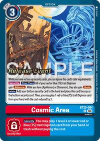 Cosmic Area | Dual Revolution Release Event Cards | Uncommon | Foil | #BT25-094 U