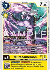 Murasamemon | Dual Revolution Release Event Cards | Rare | Foil | #BT25-041 R