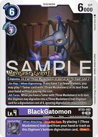 BlackGatomon | Dual Revolution Release Event Cards | Rare | Foil | #BT25-082 R