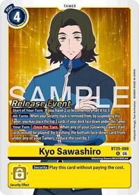 Kyo Sawashiro | Dual Revolution Release Event Cards | Rare | Foil | #BT25-088 R