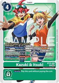Kazuki & Itsuki | Dual Revolution Release Event Cards | Rare | Foil | #BT25-089 R