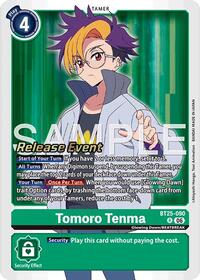 Tomoro Tenma | Dual Revolution Release Event Cards | Rare | Foil | #BT25-090 R