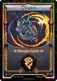 Zaptor | Divine Champions: Sunstrike Promos | SR | Reverse Holo | #DCP-04